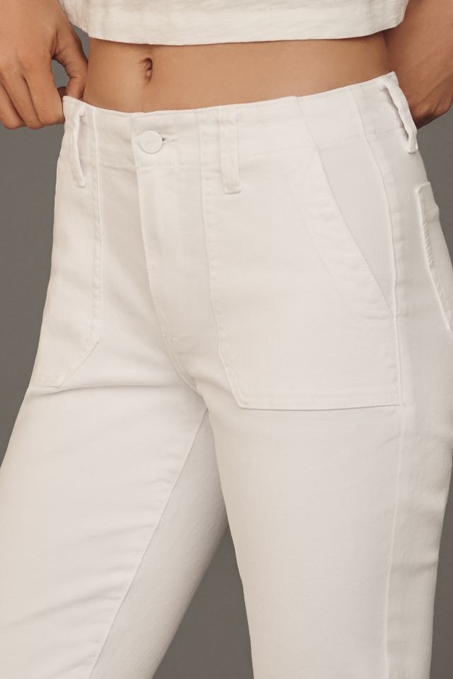 PAIGE Mayslie Mid-Rise Straight-Leg Jeans #2