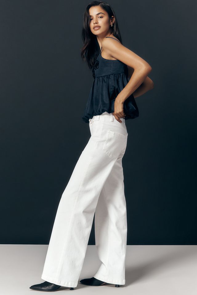 PAIGE Anessa High-Rise Wide-Leg Jeans #3