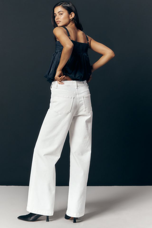 PAIGE Anessa High-Rise Wide-Leg Jeans #5