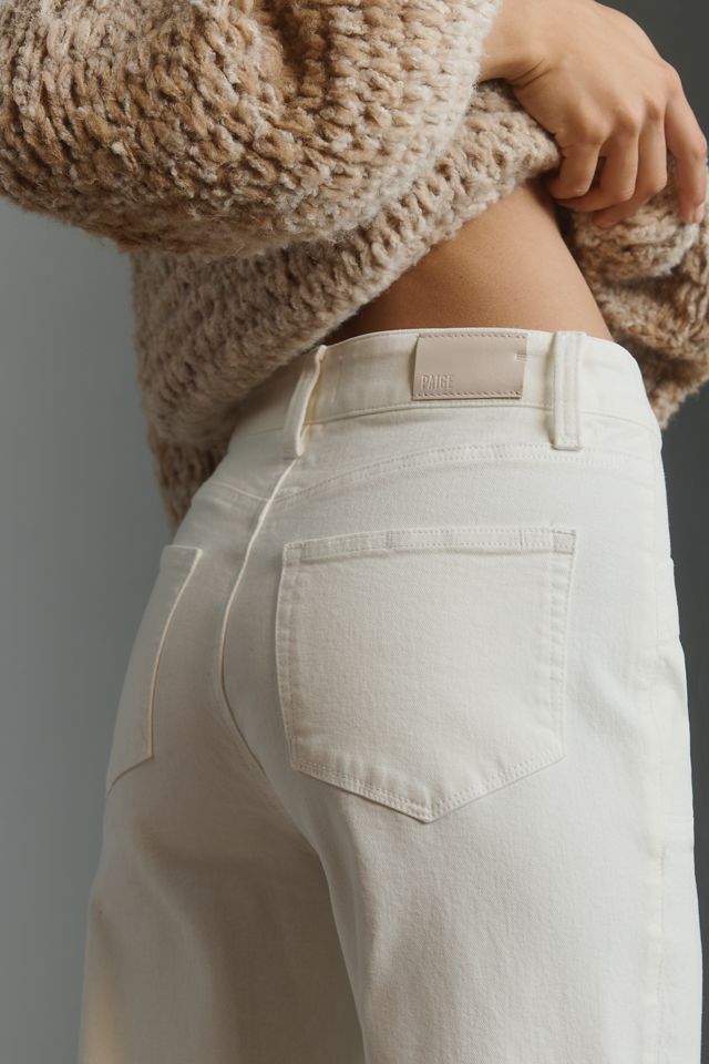 PAIGE Anessa Quincy High-Rise Crop Wide-Leg Jeans #3
