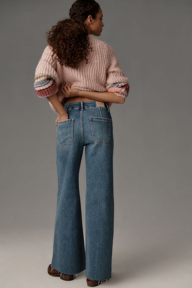 PAIGE Anessa High-Rise Wide-Leg Jeans #2