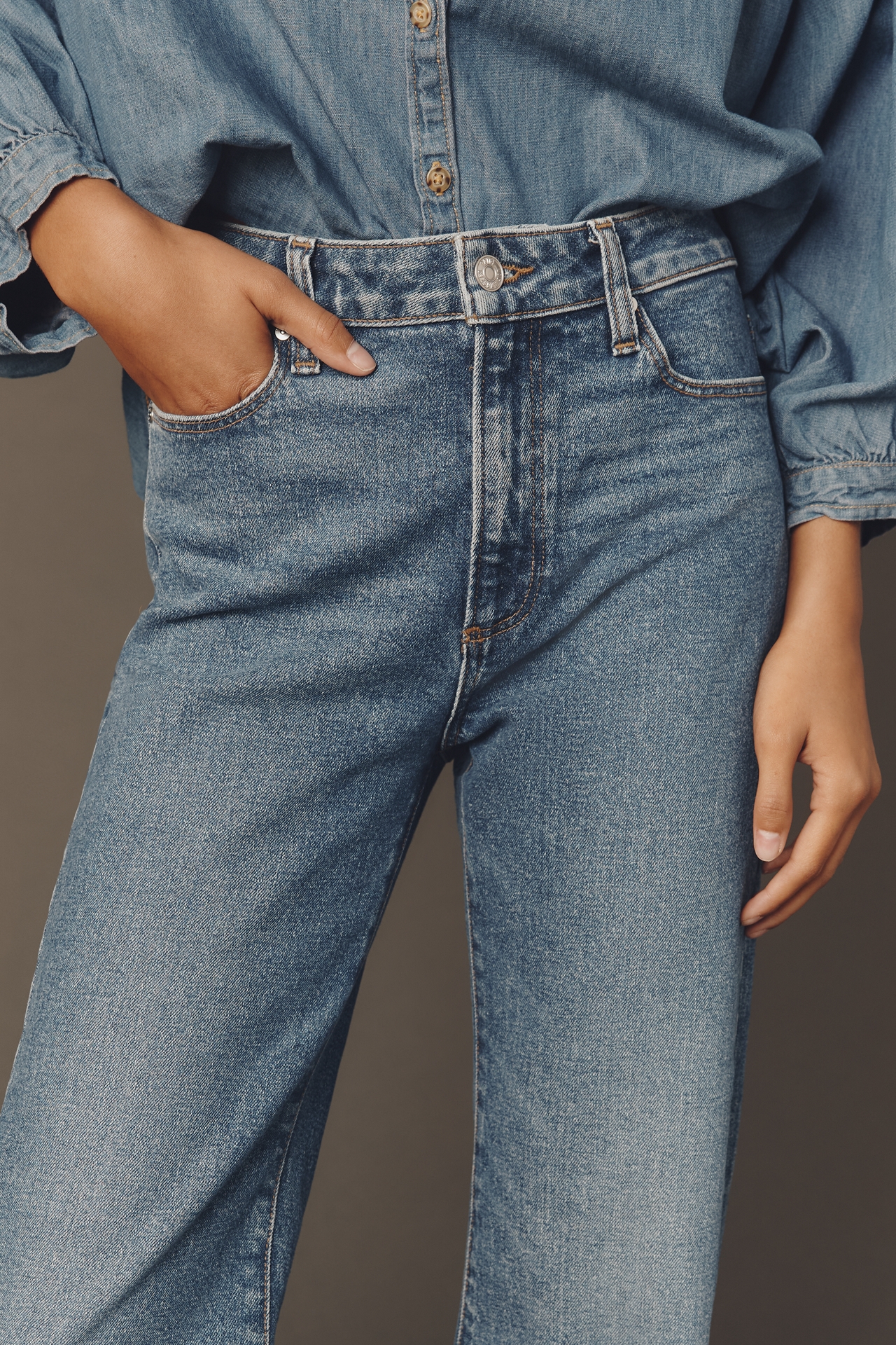PAIGE Sofia Mid-Rise Flare Jeans