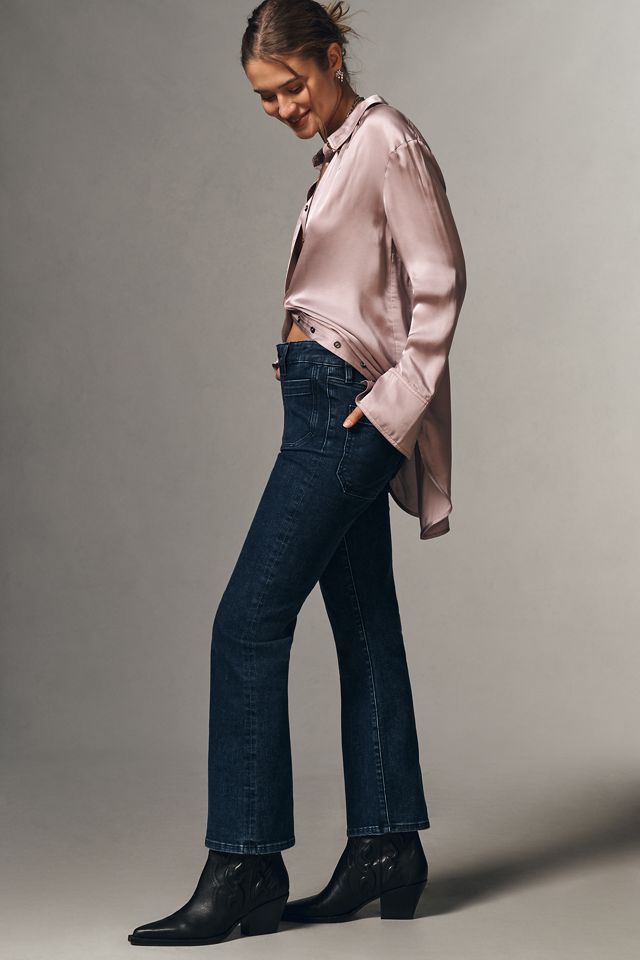 PAIGE Marlow Skimmer High-Rise Wide-Leg Jeans #2