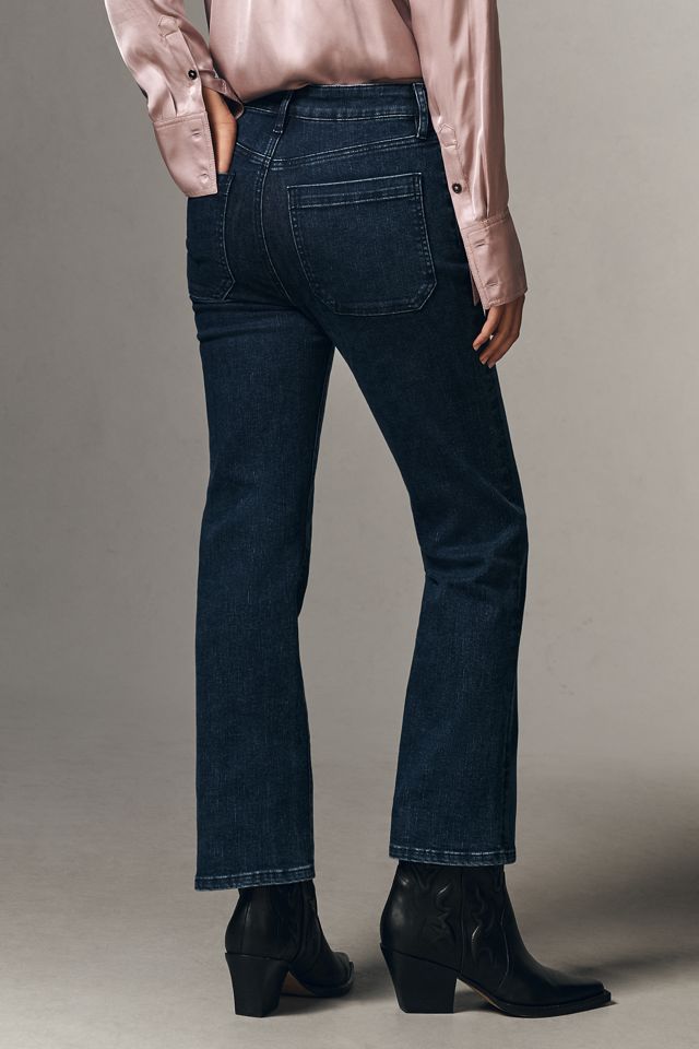 PAIGE Marlow Skimmer High-Rise Wide-Leg Jeans #4