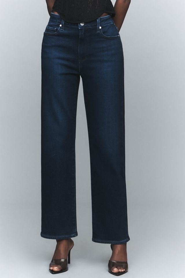PAIGE Mason High-Rise Straight-Leg Jeans #1