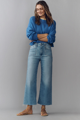 PAIGE Anessa High-Rise Crop Wide-Leg Jeans