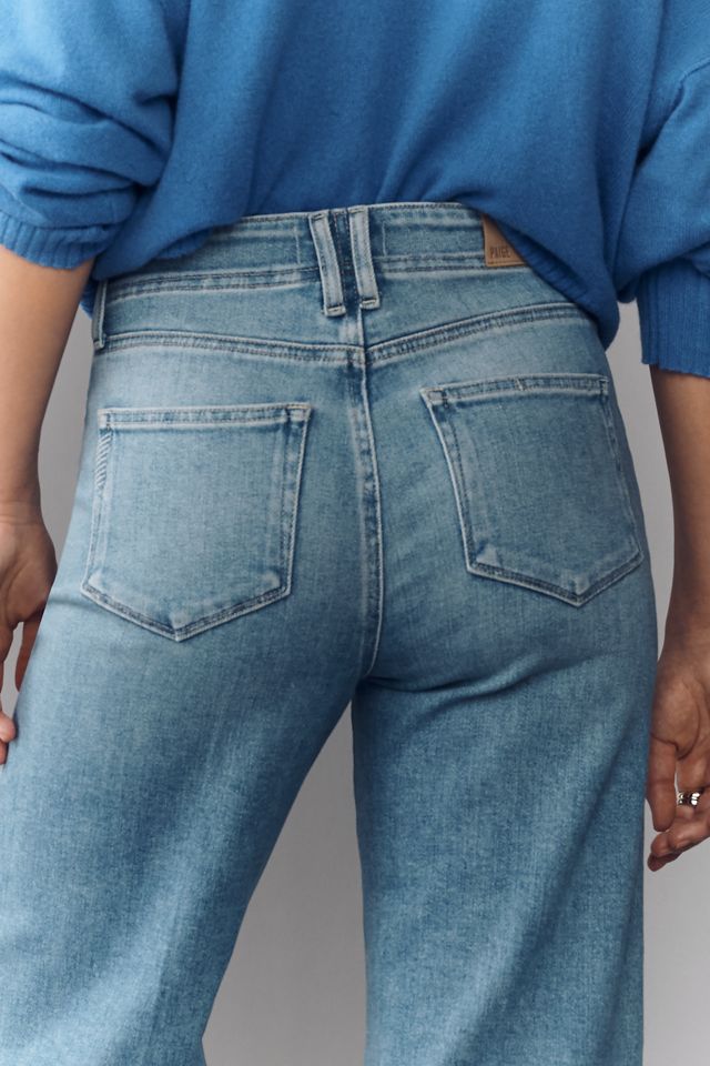 PAIGE Anessa High-Rise Crop Wide-Leg Jeans #3