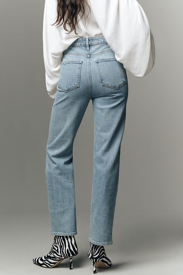 PAIGE Stevie High-Rise Straight-Leg Jeans #2