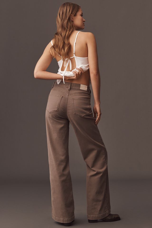 PAIGE Anessa High-Rise Wide-Leg Jeans #3