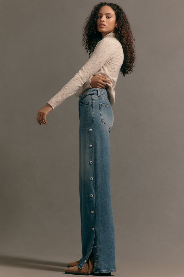 PAIGE Sasha High-Rise Wide-Leg Jeans #2