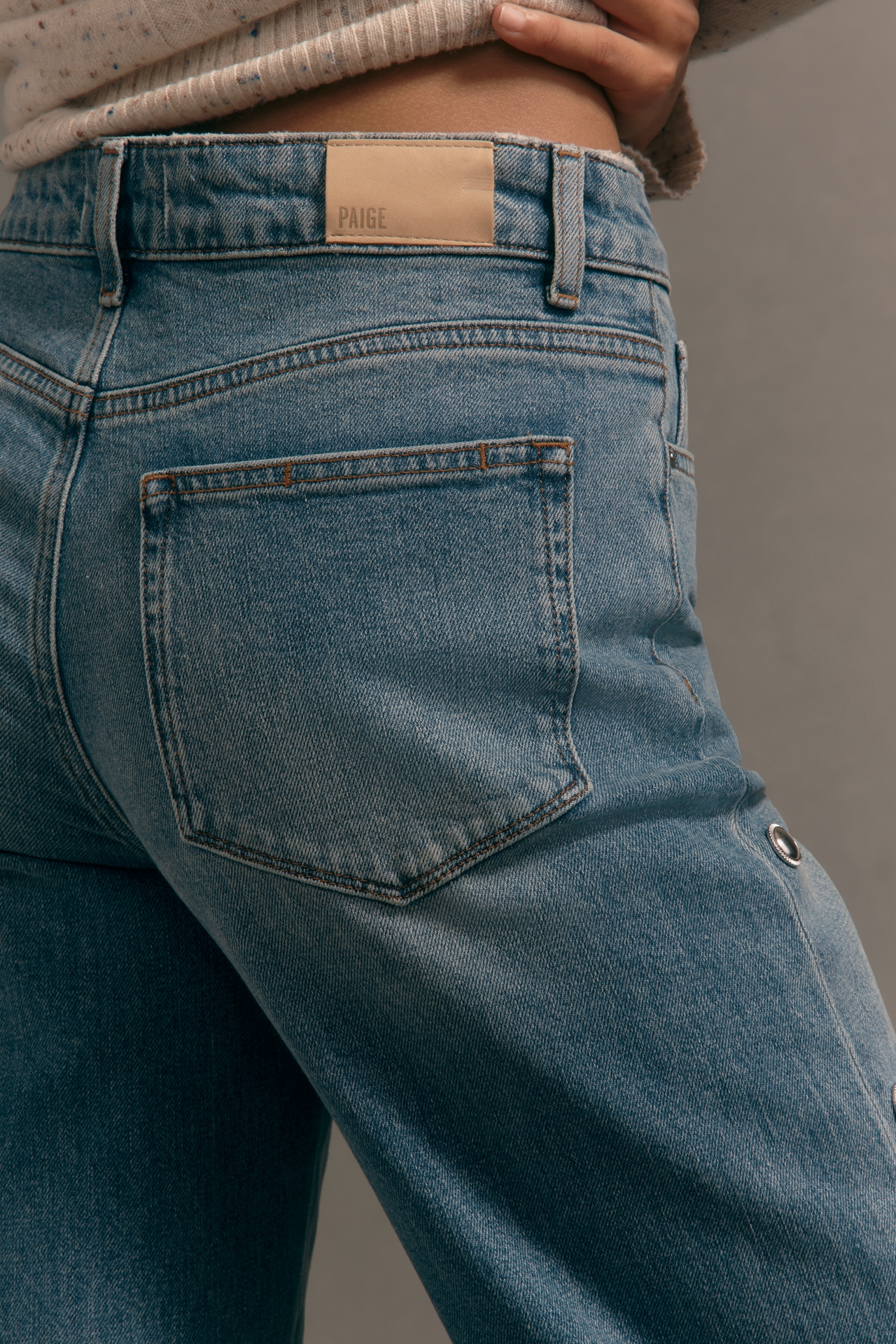PAIGE Sasha High-Rise Wide-Leg Jeans