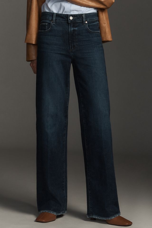 PAIGE Tatum High-Rise Wide-Leg Jeans #1