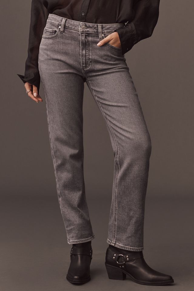 PAIGE Mason High-Rise Straight-Leg Jeans #1