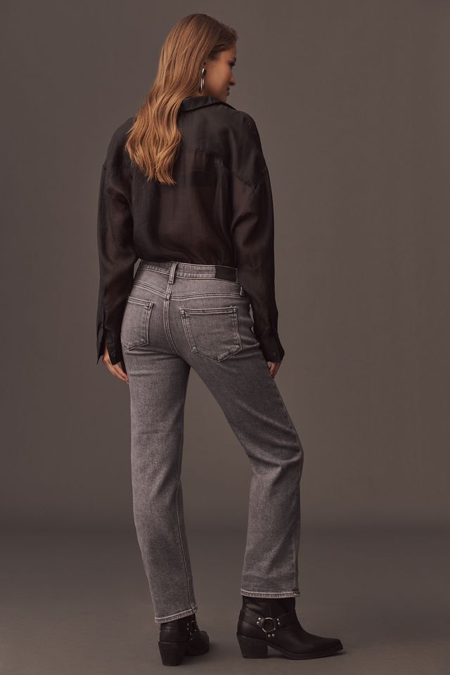 PAIGE Mason High-Rise Straight-Leg Jeans #2