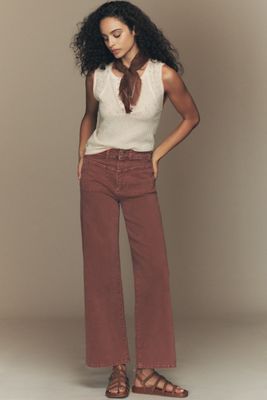PAIGE Anessa 31 High-Rise Wide-Leg Jeans
