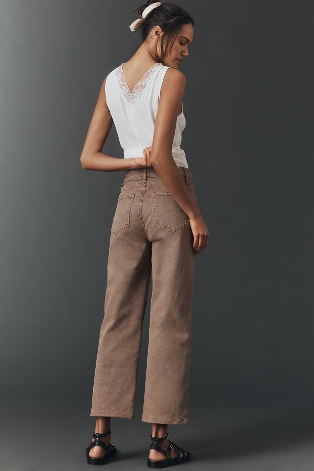 PAIGE Anessa Straight High-Rise Straight-Leg Ankle Jeans #3