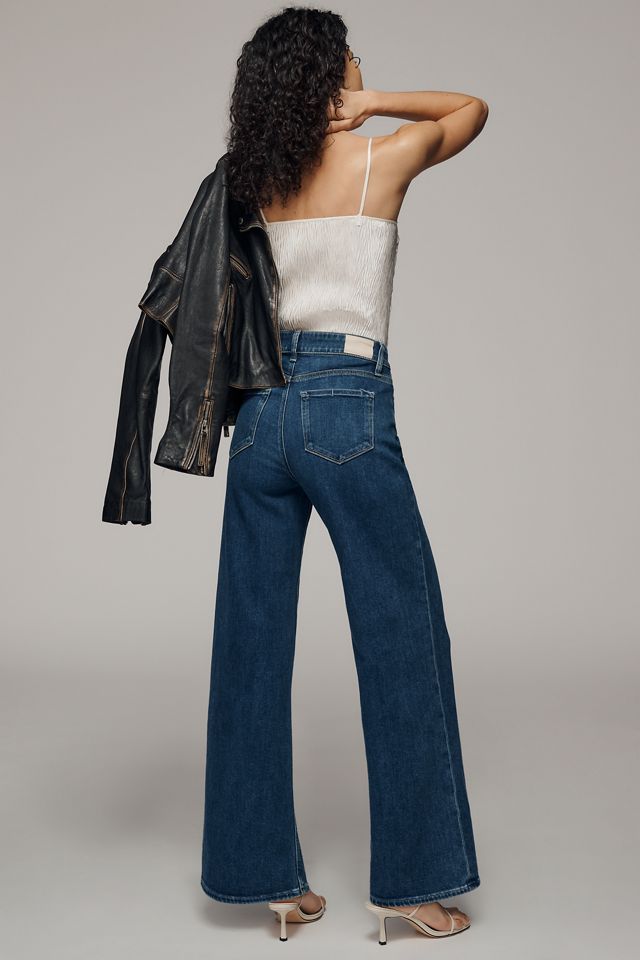 PAIGE Anessa 31 High-Rise Wide-Leg Jeans #2
