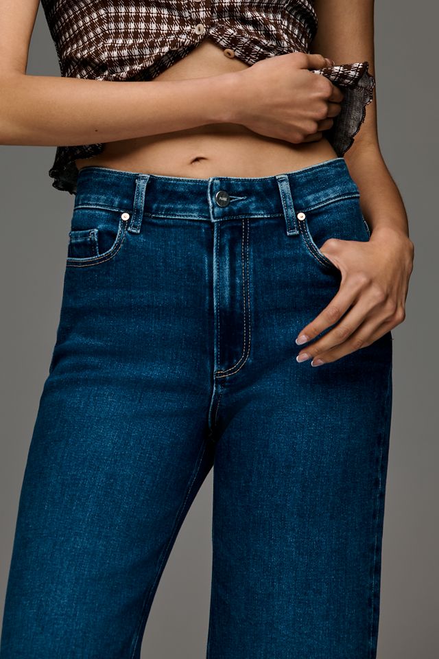 PAIGE Anessa High-Rise Crop Wide-Leg Jeans #1