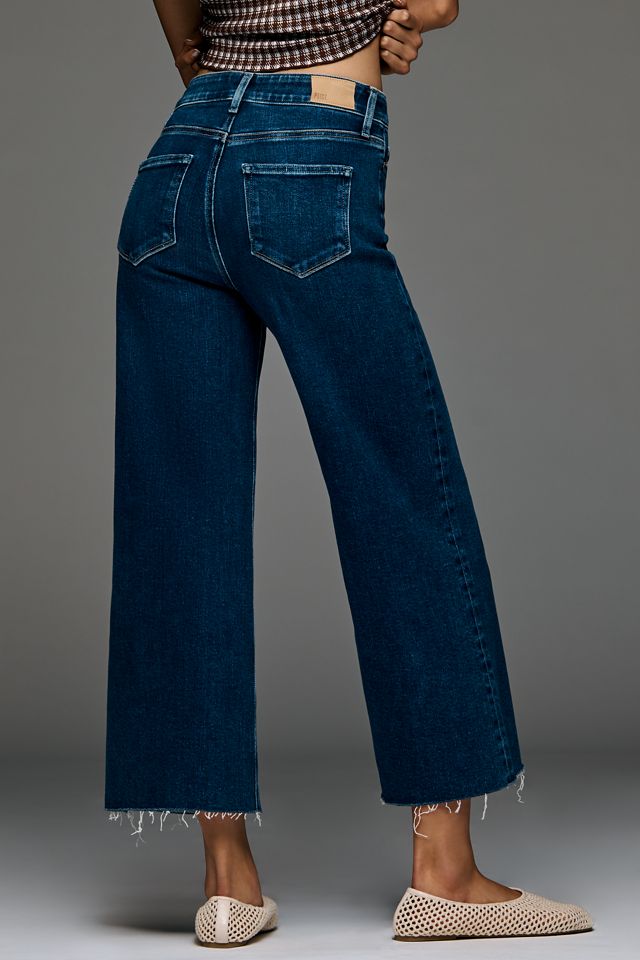 PAIGE Anessa High-Rise Crop Wide-Leg Jeans #2