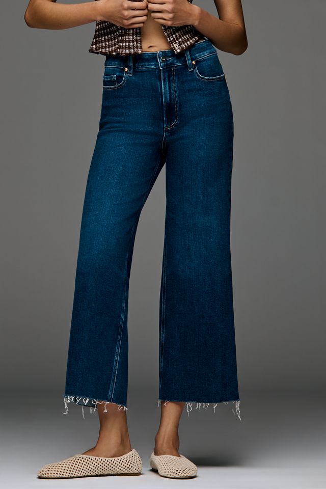 PAIGE Anessa High-Rise Crop Wide-Leg Jeans #3