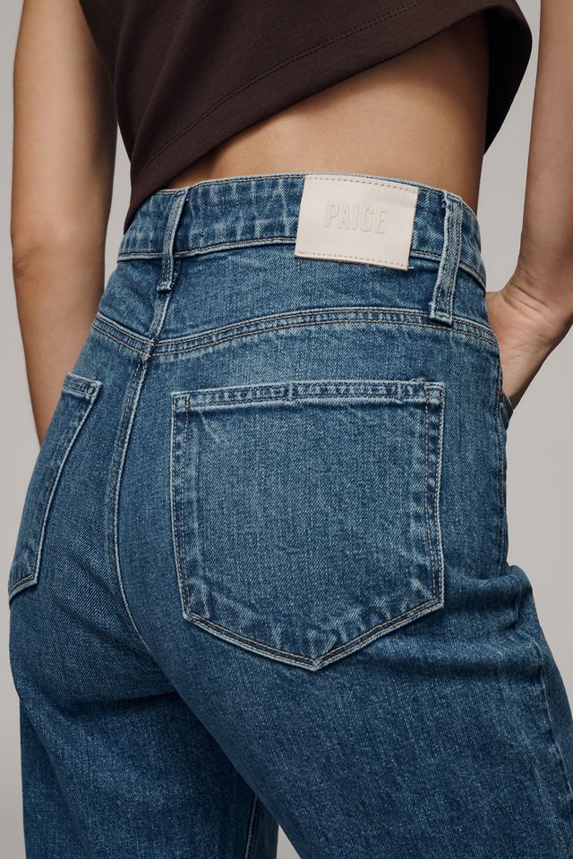 PAIGE Stevie 31 High-Rise Straight-Leg Jeans #2
