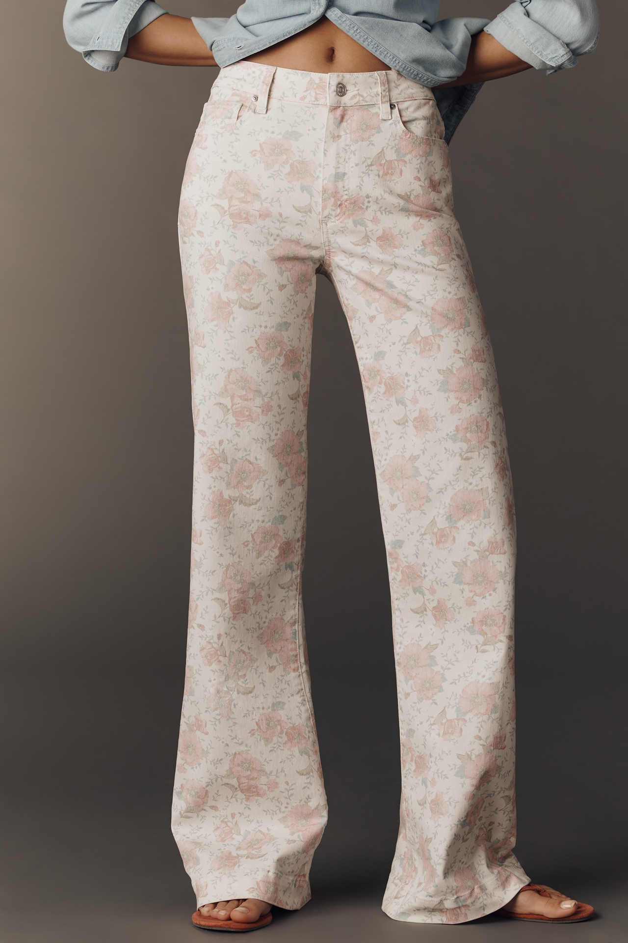 PAIGE Leenah High-Rise Wide-Leg Jeans