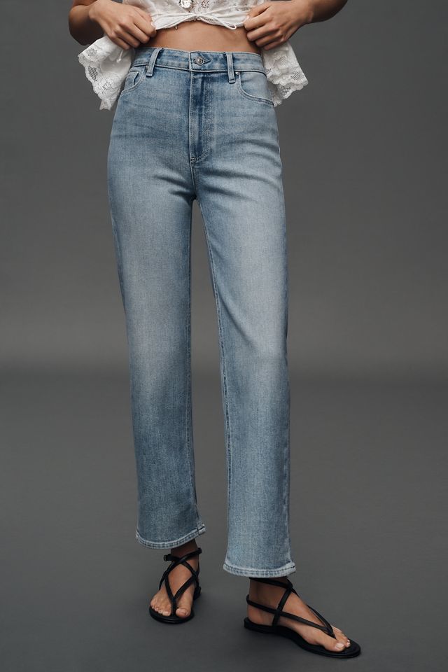 PAIGE Anessa High-Rise Straight Jeans #1