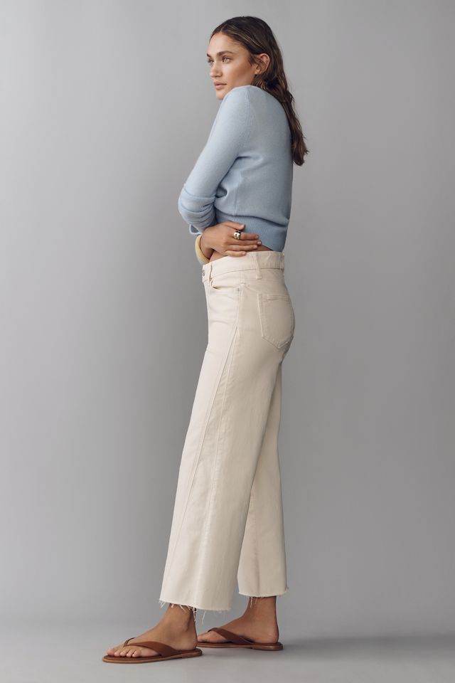 PAIGE Anessa High-Rise Crop Wide-Leg Jeans #1