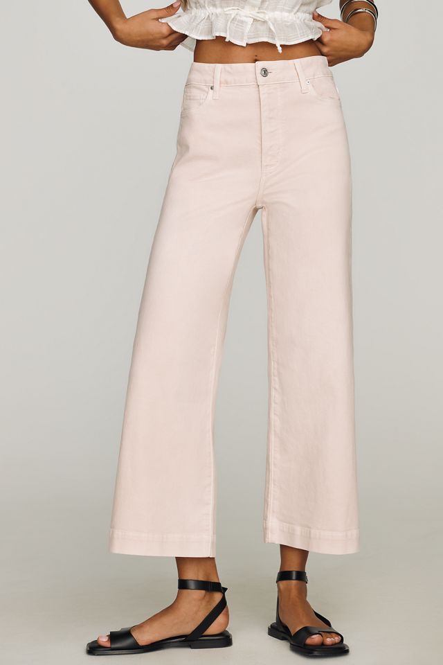 PAIGE Anessa High-Rise Crop Wide-Leg Jeans #2