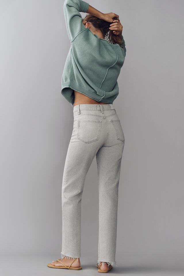 PAIGE Stevie High-Rise Straight-Leg Jeans #1