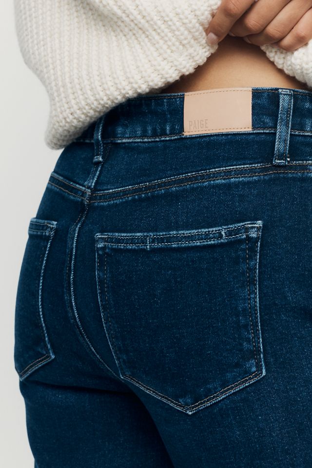 PAIGE Anessa High-Rise Straight-Leg Jeans #1