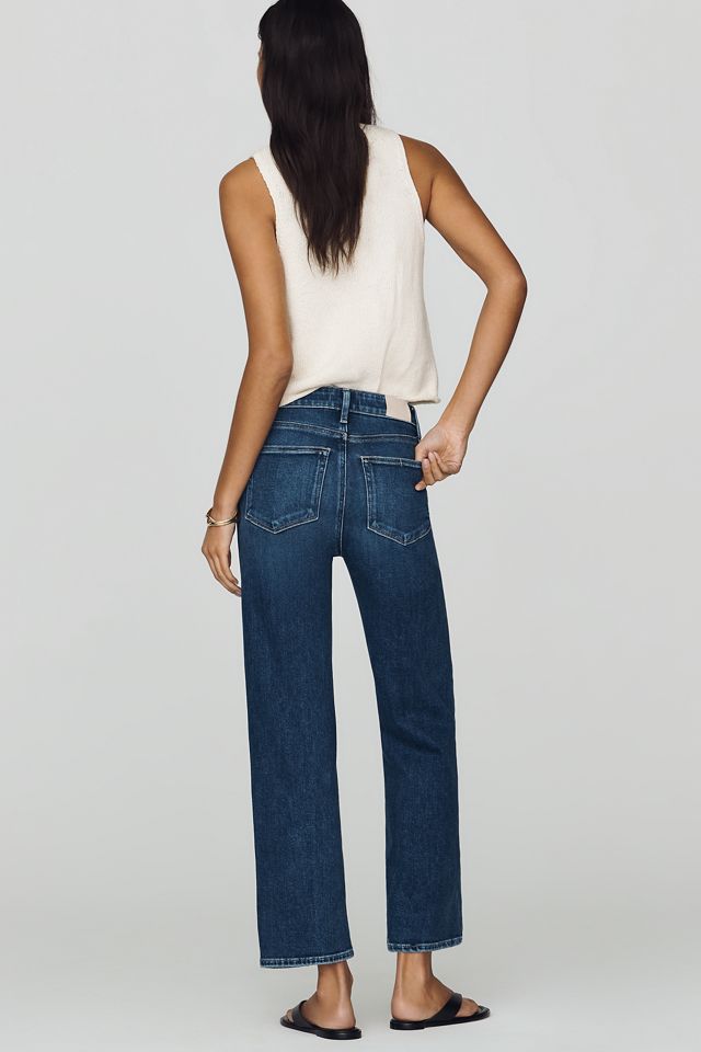 PAIGE Anessa High-Rise Straight-Leg Jeans #2