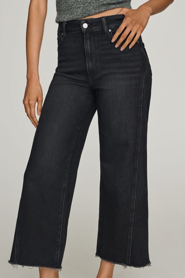 PAIGE Anessa Twist Seam High-Rise Wide-Leg Jeans #3