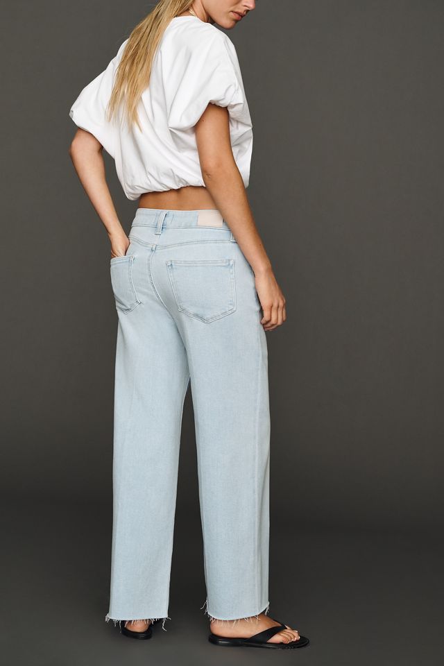 PAIGE Anessa High-Rise Crop Wide-Leg Jeans #2