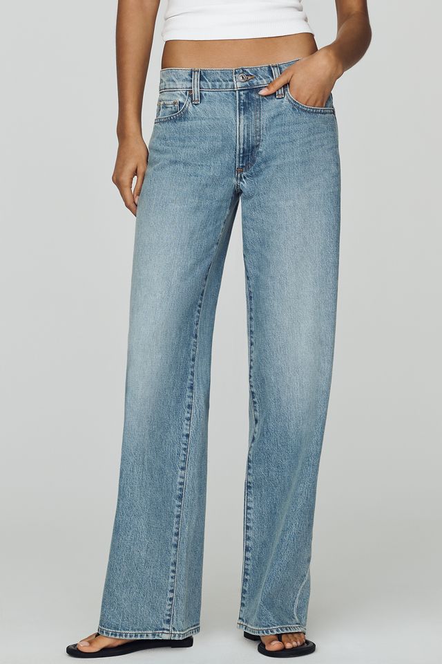 PAIGE Dana Low-Rise Relaxed Wide-Leg Jeans #3