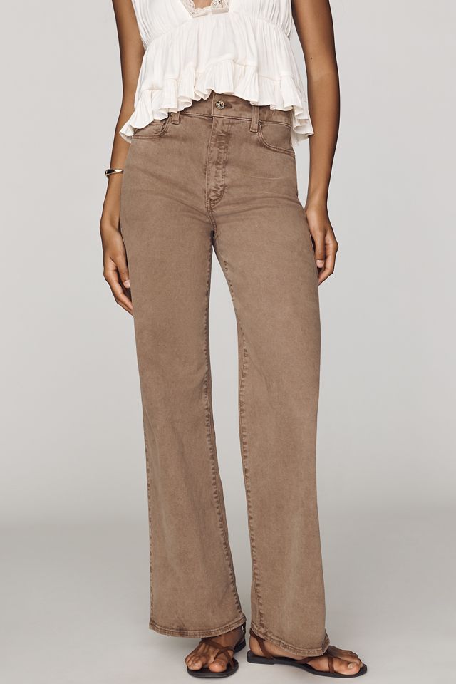 PAIGE Anessa 31" High-Rise Wide-Leg Jeans #2