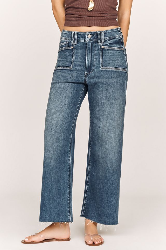PAIGE Anessa Set High-Rise Crop Jeans #1