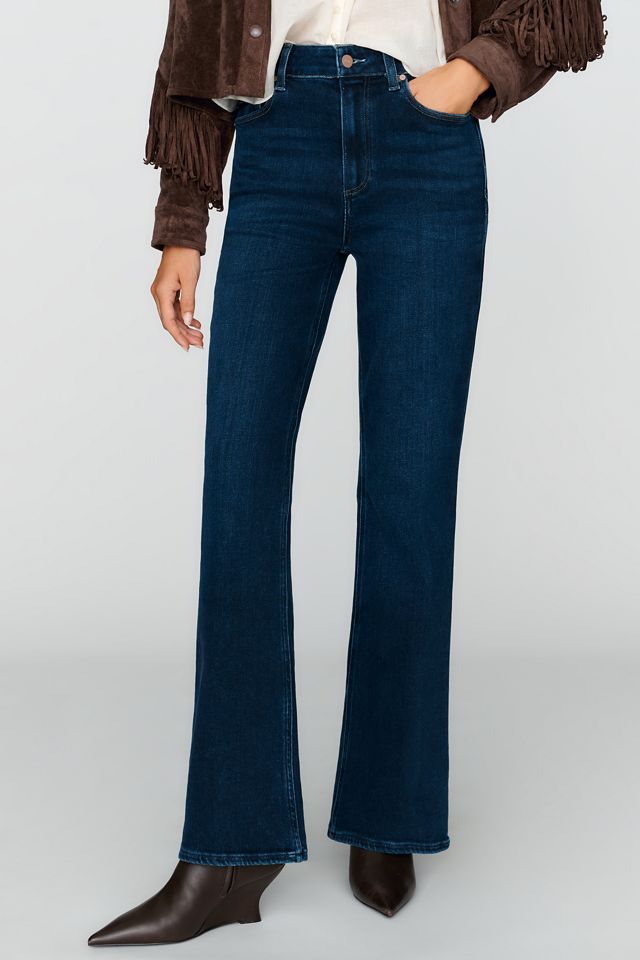 PAIGE Petite Laurel Canyon High Rise Bootcut Jeans #1