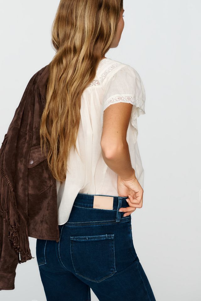 PAIGE Petite Laurel Canyon High Rise Bootcut Jeans #4