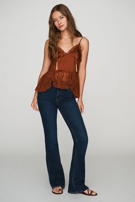 PAIGE Laurel Canyon 32" High-Rise Bootcut Jeans