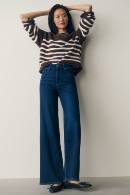 Anessa 31" High-Rise Wide-Leg Jeans