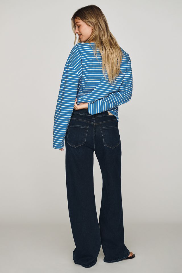 PAIGE Anessa High-Rise Wide-Leg Jeans #3
