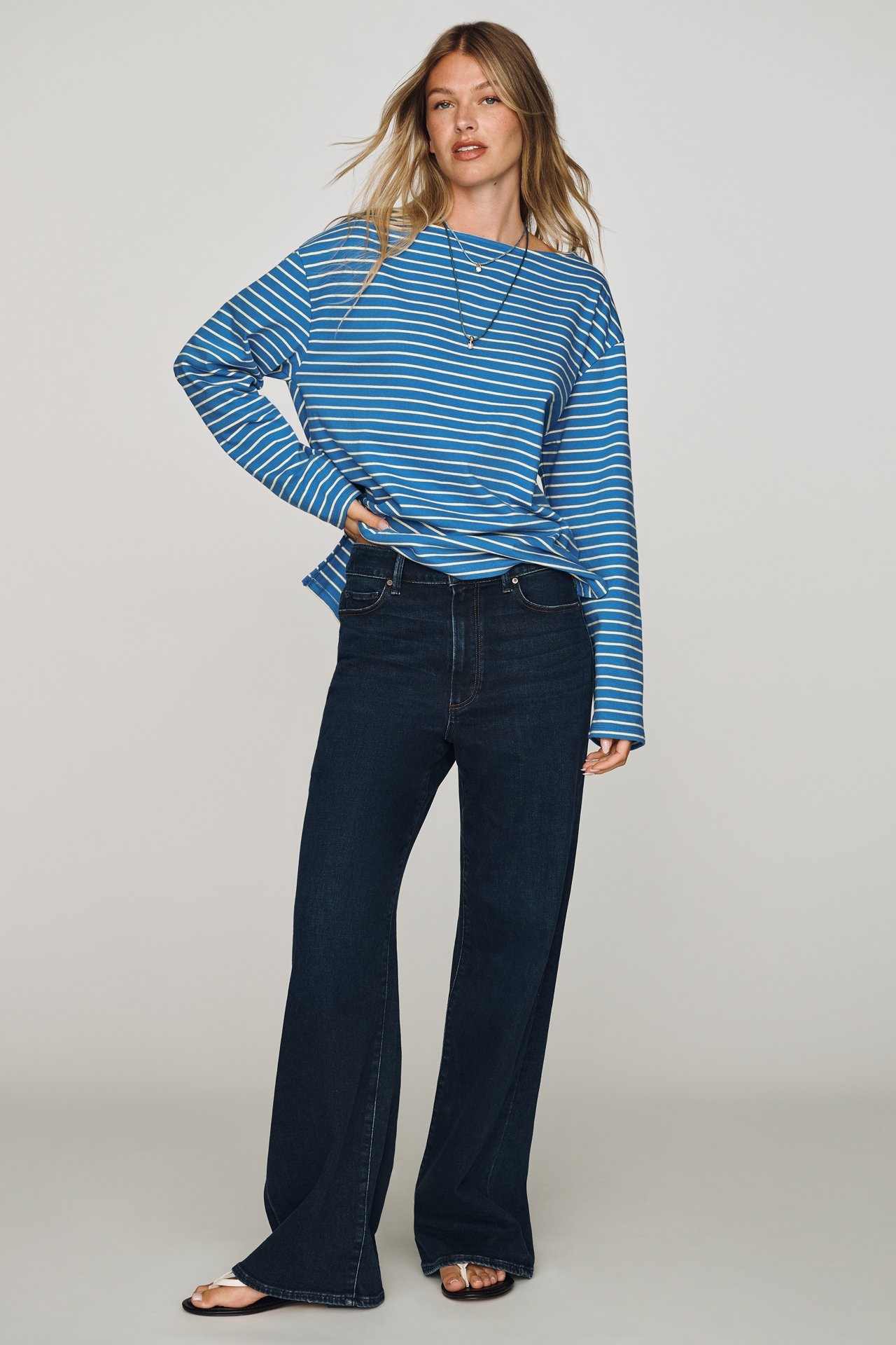 PAIGE Anessa High-Rise Wide-Leg Jeans