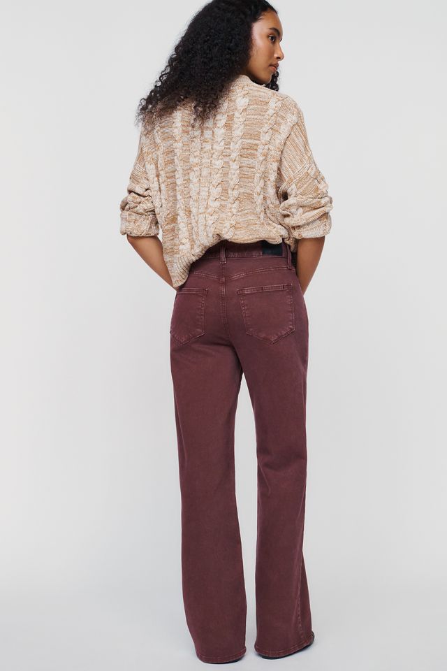 PAIGE Anessa 31" High-Rise Wide-Leg Jeans #2