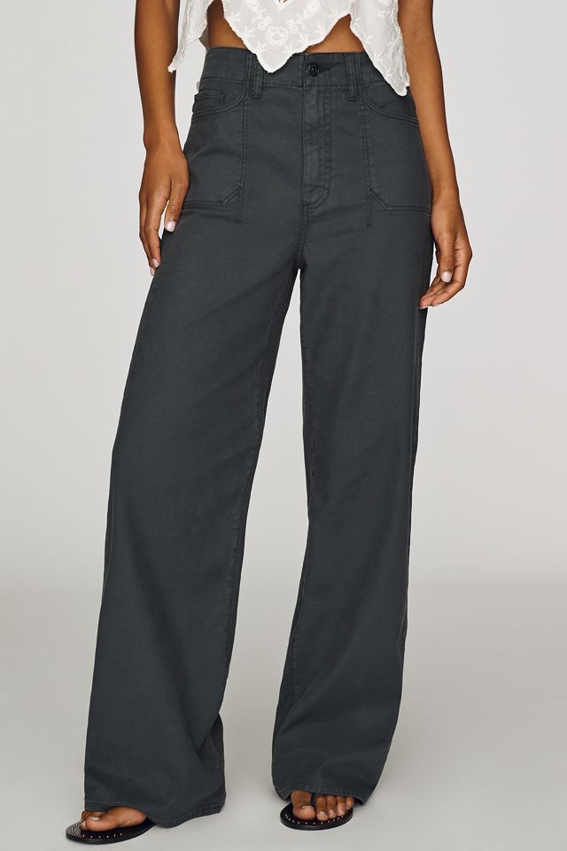 PAIGE Anessa High-Rise Wide-Leg Jeans #1