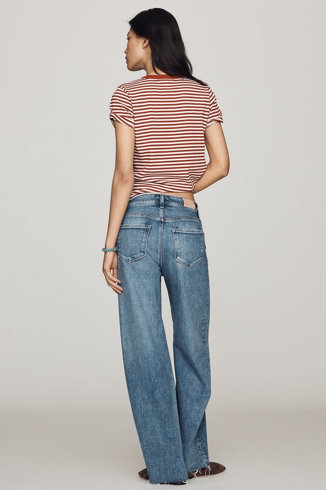 PAIGE Anessa Twist-Out High-Rise Wide-Leg Jeans #3