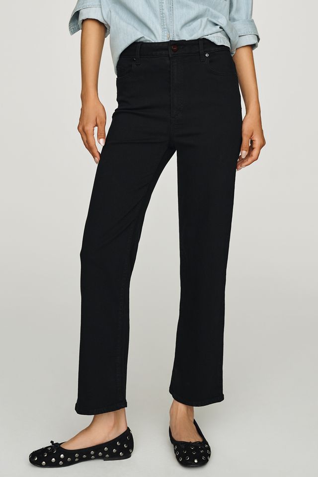 PAIGE Anessa High-Rise Straight Jeans  #1