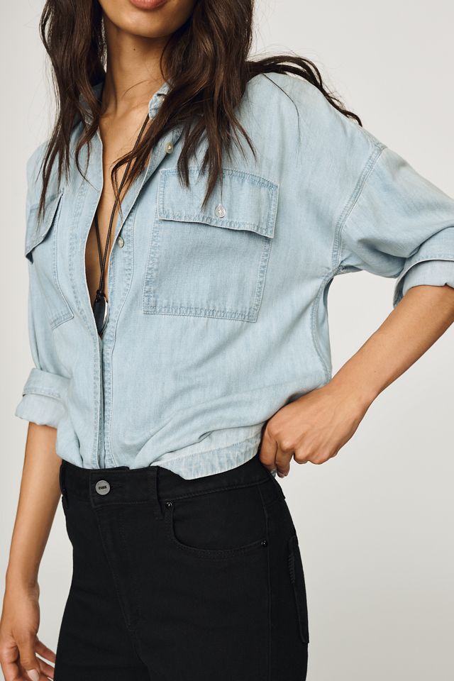 PAIGE Anessa High-Rise Straight Jeans  #3