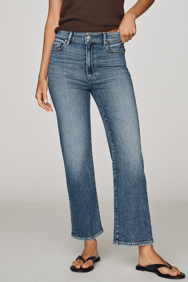PAIGE Anessa High-Rise Straight Jeans #1