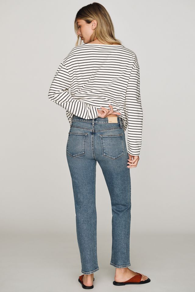 PAIGE Reece High-Rise Slim Straight Jeans #3